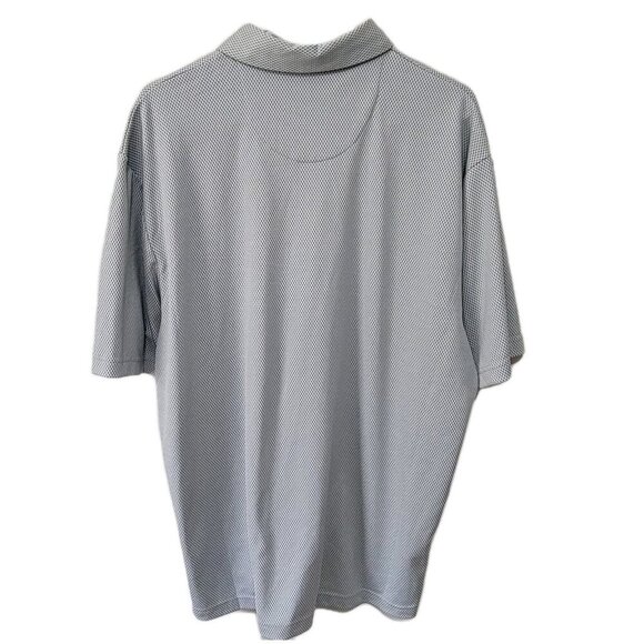 Jack Nicklaus Polo Golf Shirt XL Men's Golden Bear Collection Gray Textured - Picture 3 of 4